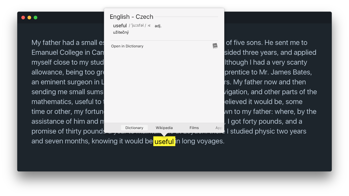 English Dictionary For Mac Download